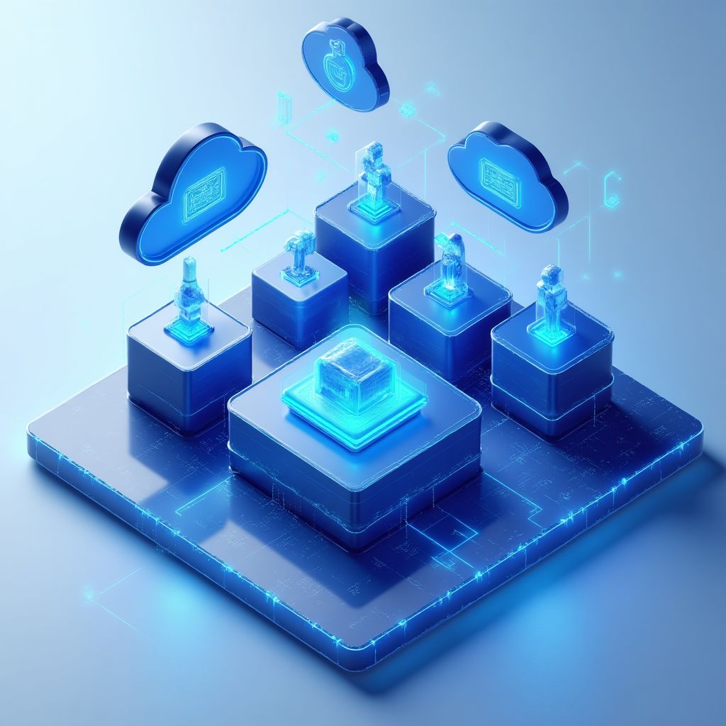 Ícono de Blockchain